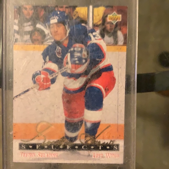Teeming Selanne Rookie cards - Picture 2 of 2